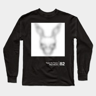 Tears For Fears - Minimalist Graphic Artwork Design Long Sleeve T-Shirt